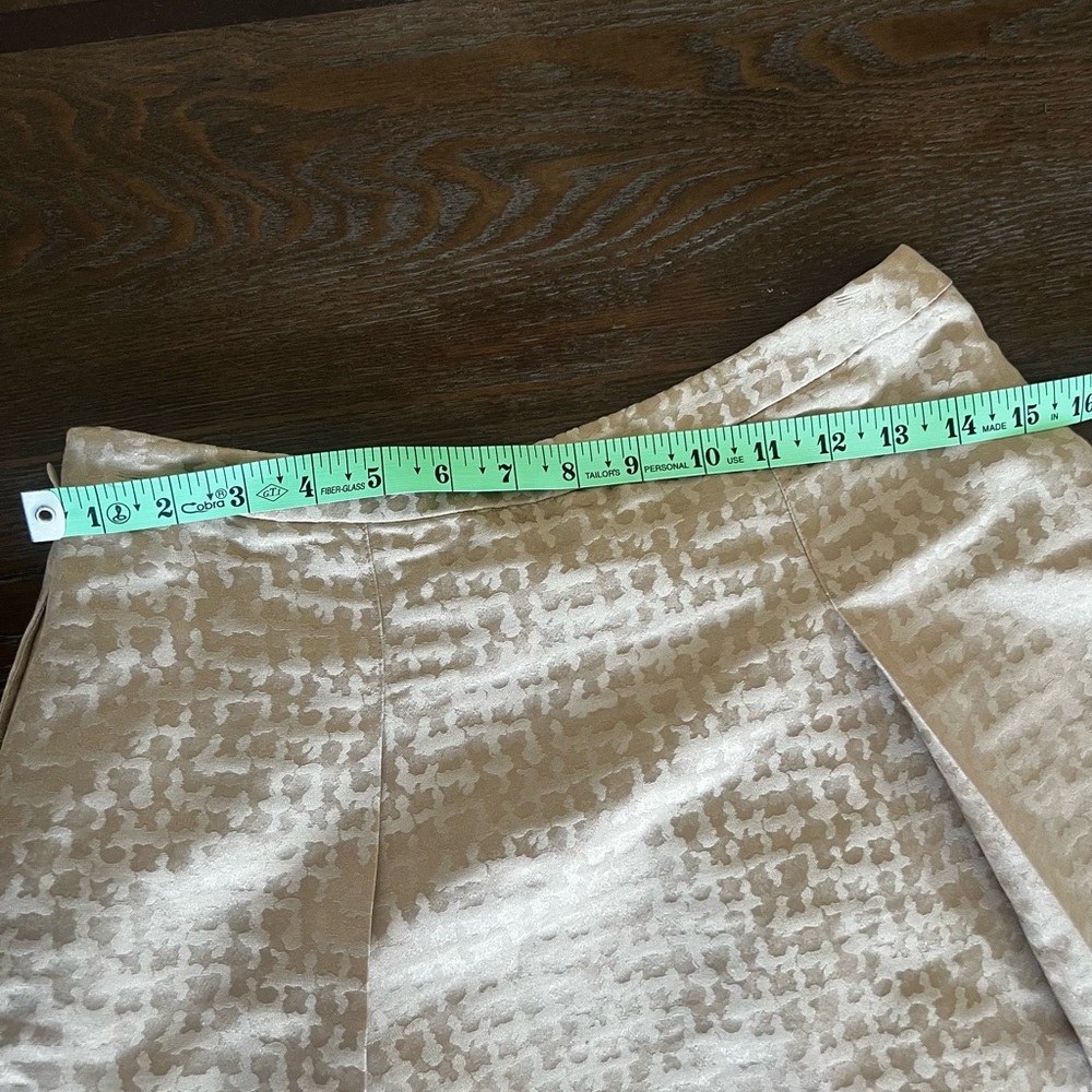 J. Crew Cream Textured Circle Skirt - Picture 5 of 6